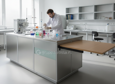 Как лабораторные острова и пристенные столы меняют работу лабораторий