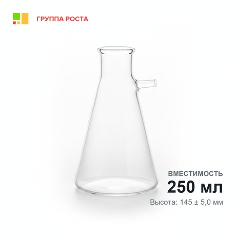 Колба 1-250, с тубусом (Бунзена), ТС