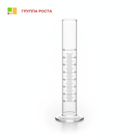 Цилиндр б/дел. с носиком и переходником, d-2,5см