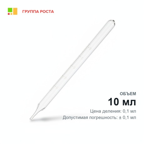 Пипетка градуированная 1-2-2-10