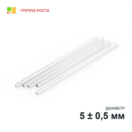 Палочка стеклянная, длина 220 мм