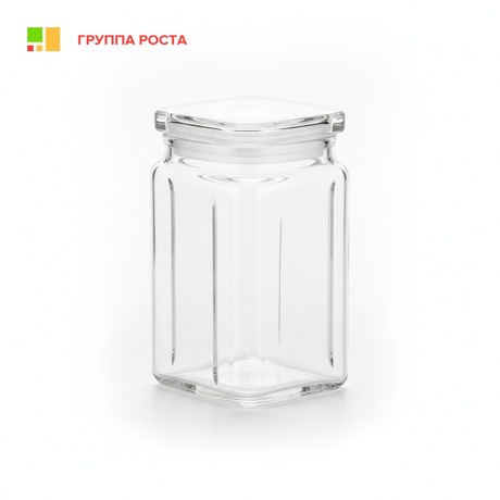 Емкость стеклянная 50*52*86мм, на 9 стекол вертикально ## конец июля